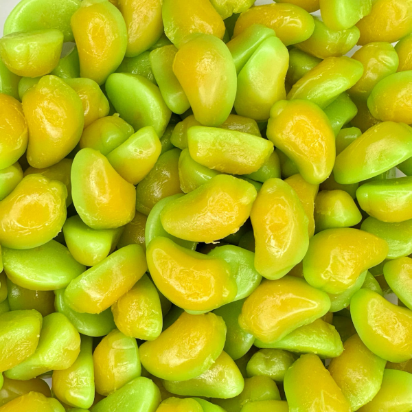Gummy 3D Peel Green Mangos 100g