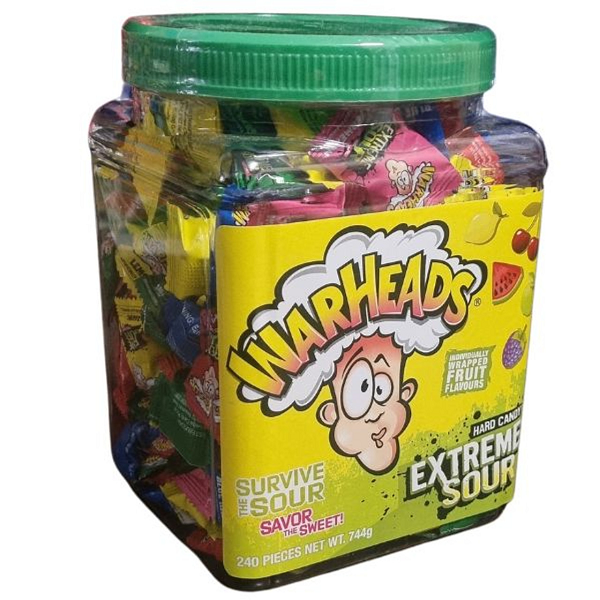 Warheads Extreme Sour Candy 20 pack