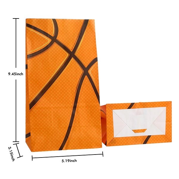 Basketball Candy Bags 10pcs