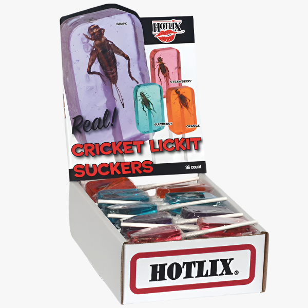 Hotlix Cricket Lick-It Suckers