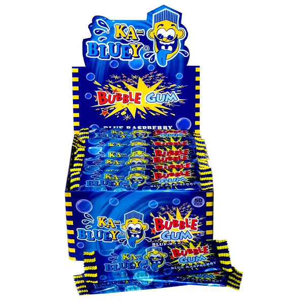 Ka-Bluey Blue Raspberry Bubble Gum 9g | The Candy Co