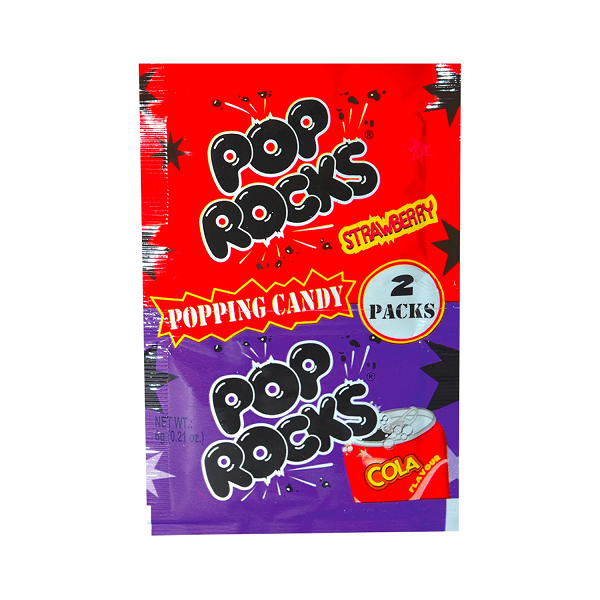 Pop Rocks Twin Pack Strawberry Cola 6g | The Candy Co