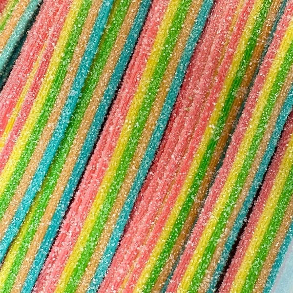 TNT Sour Straps Multi Colour 100g