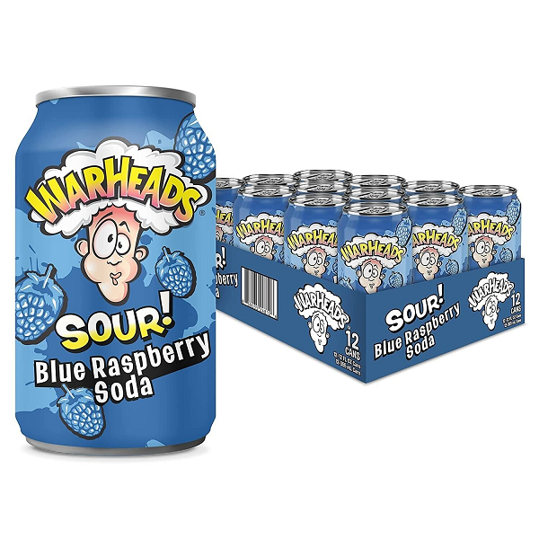 Warheads Sour Soda 355ml