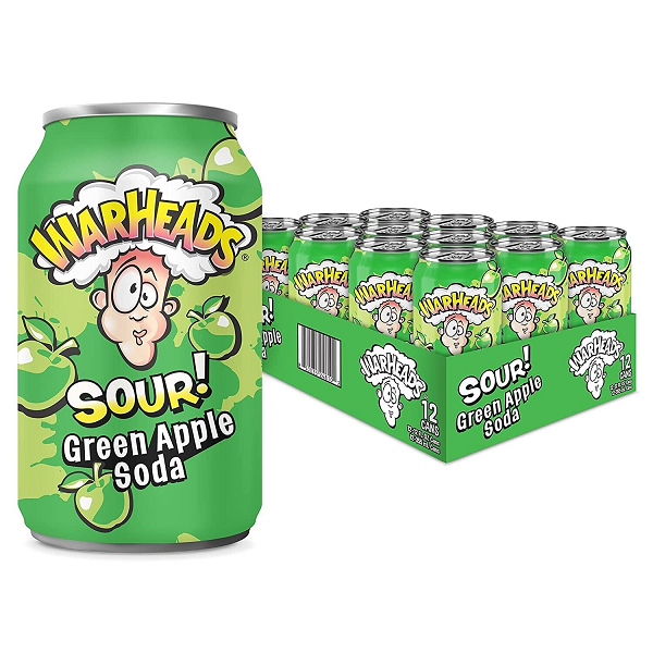 Warheads Sour Soda 355ml