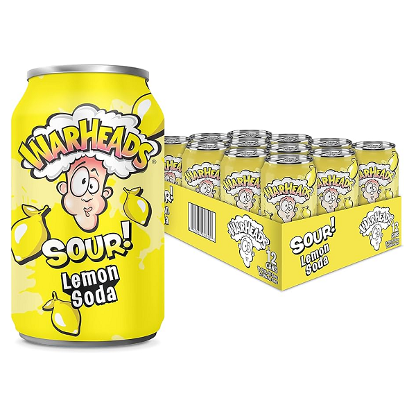 Warheads Sour Soda 355ml